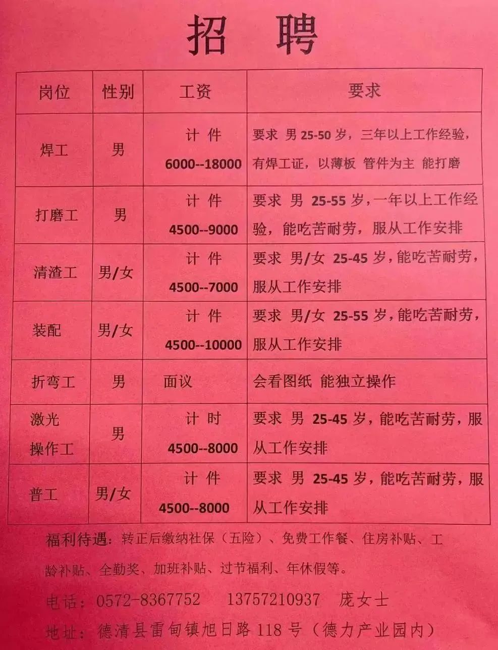 常家村委会最新招聘信息总览