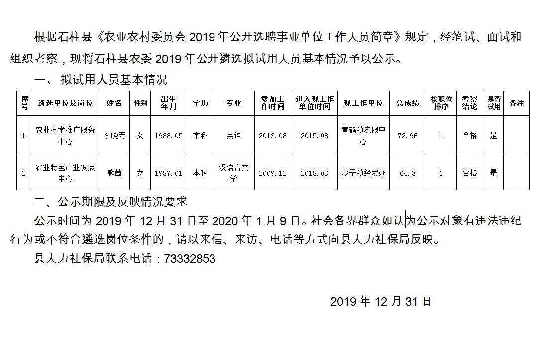 李家川村民委员会招聘启事概览