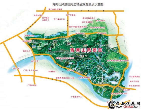 南宁市青秀山旅游区新规划，塑造城市绿色名片，开启新篇章